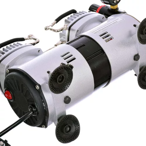 Compresor Airbrush AS19-2, Două Pistoane, 40 l/min, Silențios