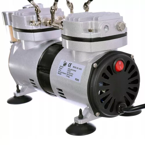 Pompă de Vid Bicilindrică AS30 Metal, 1/4 CP, cu Filtru Integrat