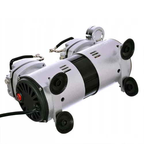 Pompă de Vid Bicilindrică AS30 Metal, 1/4 CP, cu Filtru Integrat