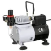 Compresor Aerograf AF18-2, Piston, Fără Ulei, 47 dB