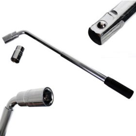   Cheie Telescopică Crom-Vanadiu pentru Roți, Mărimi 17, 19, 21, 23 mm