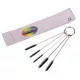 Set Perii Profesionale pentru Curățare Aerograf, 5 Dimensiuni, Compatibil Fengda BD-430