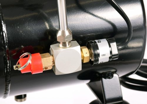 Compresor Aerograf AS-28A Piston Dublu, 46 l/min, Rezervor 3L, 6 bar