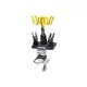Suport Aerograf Profesional BD-15 - 4 Locuri, cu Regulator