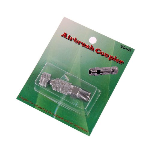 Adaptor Rapid BD-117 pentru Aerografe și Echipamente Pneumatice, Filet 1/8"