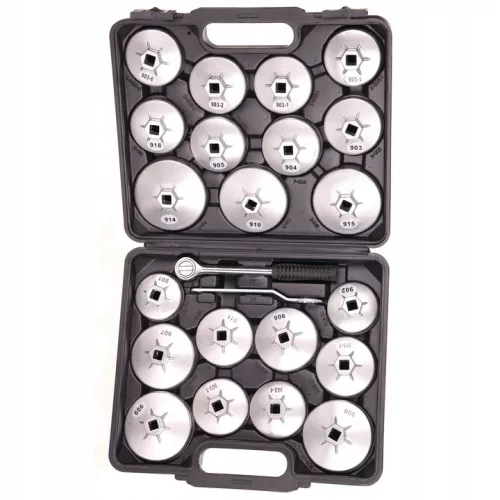Set Chei Tubulare Filtre Ulei TC Technic, 23 Piese, Aluminiu