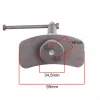 Cheie piston frână LT-A1126, stânga, oțel, universală