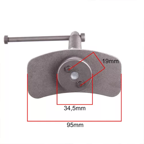 Cheie piston frână LT-A1126, stânga, oțel, universală