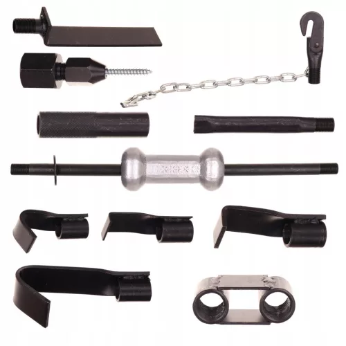 Set Instrumente Caroserie TC Technic LT-A1340, Ciocan Inerțial și Extractor, 10 Piese