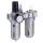 Filtru de Aer AFRL804 cu Reductor Presiune și Separare Ulei, 1/2", 40 microni
