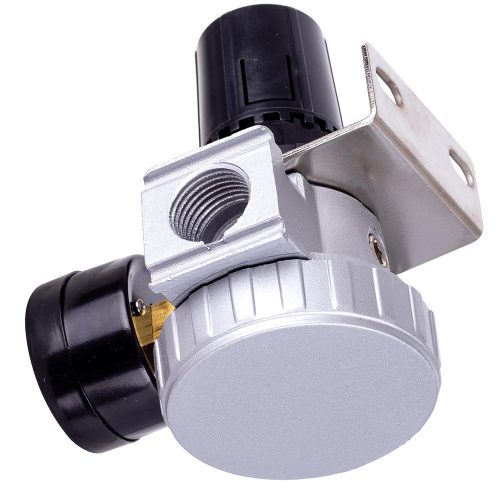 Supapă Reducere Presiune AR804 cu Manometru 13mm pentru Compresoare