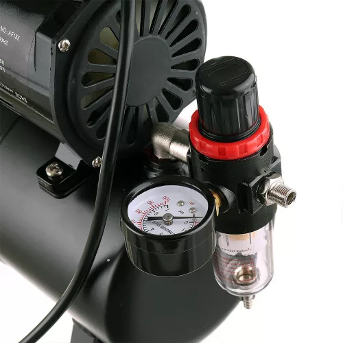 Compresor Aerograf Fără Ulei AF186, Rezervor 3L