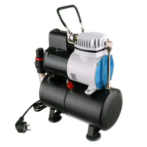 Compresor Aerograf Fără Ulei AF186, Rezervor 3L