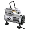 Compresor Airbrush și Pompă de Vid Technic AS20W, Carcasă Metalică, 7 bar