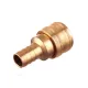 Conector Rapid Compresor Femeie 12mm, Alamă, Auto-Stop Aer