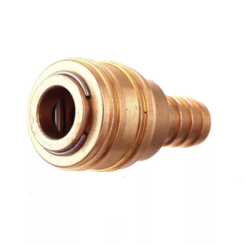 Conector Rapid Compresor Femeie 12mm, Alamă, Auto-Stop Aer