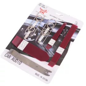   Set Demontare Tapițerie și Radio Auto, 10 Piese, Nailon și Metal