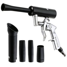   Pistol Curățare Tapițerii Profesional HCL-08, cu Compresor și Conector Aspirator