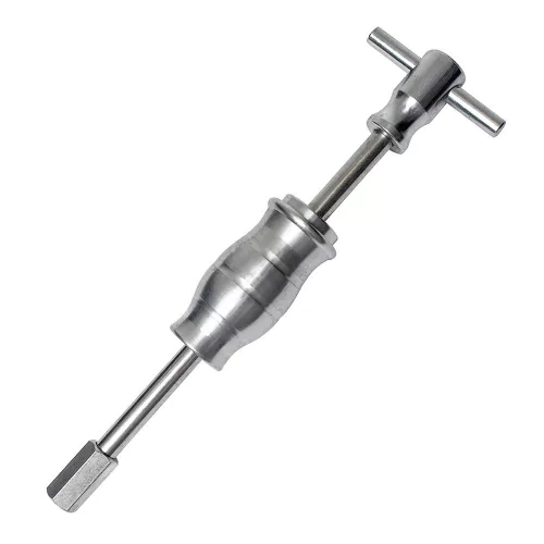 Set extractor rulmenți interiori Technic, 16 piese, cu ciocan cromat și 10 coletoare