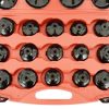 Set chei tubulare TC Technic SK1710, 30 piese pentru filtre de ulei