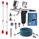 FENGDA BD-116K Set Aerograf Profesional cu 3 Duze (0.2, 0.3, 0.5 mm)
