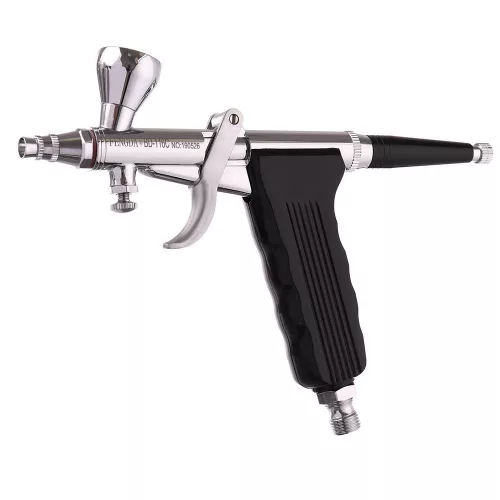 FENGDA BD-116K Set Aerograf Profesional cu 3 Duze (0.2, 0.3, 0.5 mm)