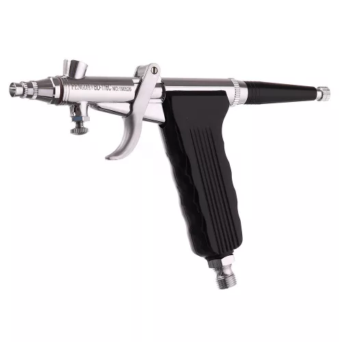 FENGDA BD-116K Set Aerograf Profesional cu 3 Duze (0.2, 0.3, 0.5 mm)