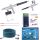 Set Aerograf FENGDA BD-134K, 3 Duze (0.2, 0.3, 0.5 mm), Acțiune Dublă