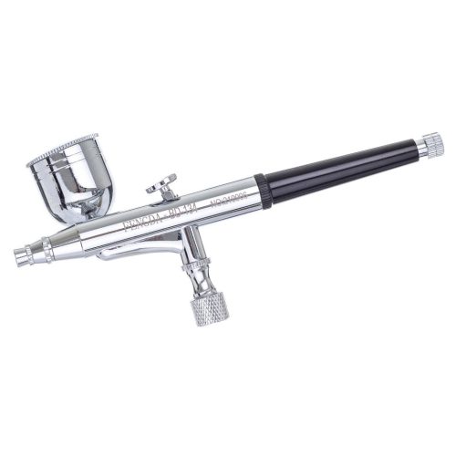 Set Aerograf FENGDA BD-134K, 3 Duze (0.2, 0.3, 0.5 mm), Acțiune Dublă