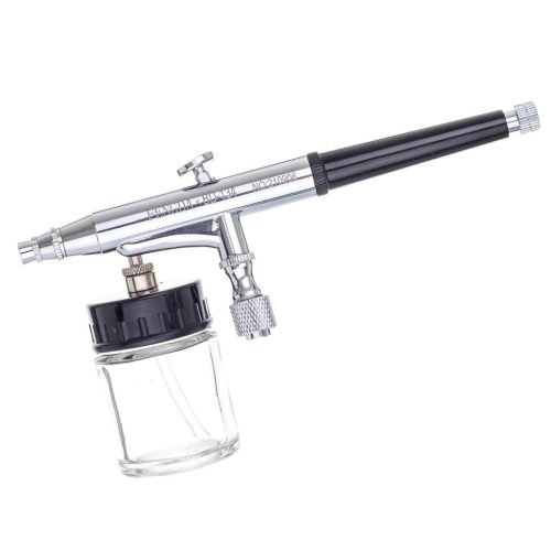 Set Aerograf FENGDA BD-134K, 3 Duze (0.2, 0.3, 0.5 mm), Acțiune Dublă