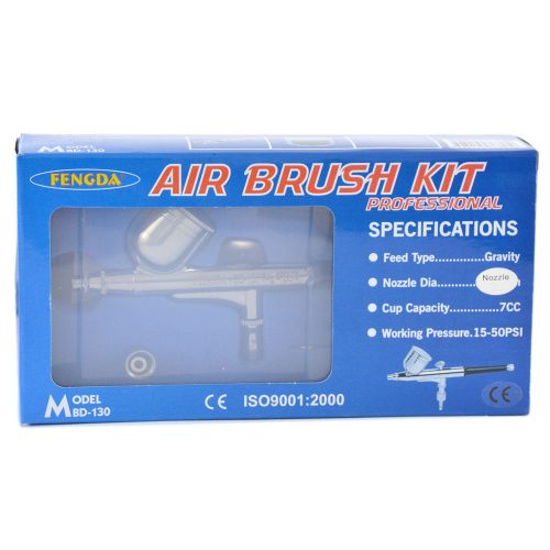 Aerograf FENGDA BD-130, Duză 0,3 mm, Dublă Acțiune