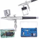 Aerograf Profesional FENGDA BD-134, Duza 0,3mm, 2 Rezervoare Laterale
