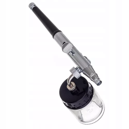 Aerograf Profesional FENGDA BD-134, Duza 0,3mm, 2 Rezervoare Laterale