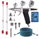 Aerograf FENGDA BD-116C cu 3 Duze (0.3, 0.5, 0.8 mm)