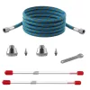 Aerograf FENGDA BD-116C cu 3 Duze (0.3, 0.5, 0.8 mm)