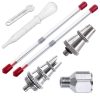 Set Aerograf Profesional FENGDA BD-280K, Duze 0.2-0.5 mm, Furtun 1.8m