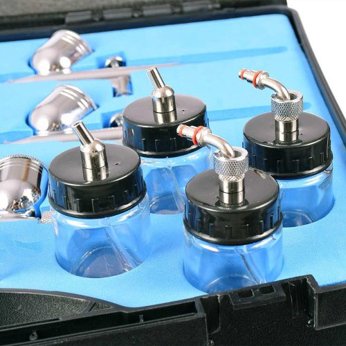 Set Aerograf Fengda BD-812, Duze 0.3 și 0.35 mm