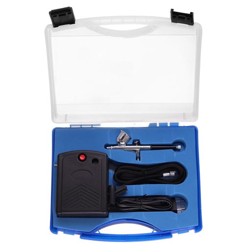 Set Aerograf și Compresor Fengda BD-831, Duză 0,3 mm, Furtun 1,5 m