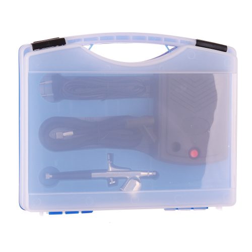Set Aerograf și Compresor Fengda BD-831, Duză 0,3 mm, Furtun 1,5 m