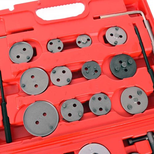 Set Presă Piston Frână din Oțel, 35 Piese, Magnetic