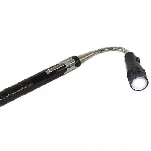 Lanternă LED Telescopică Magnetică, 3 LED-uri, Extensie 56,5 cm SK2319