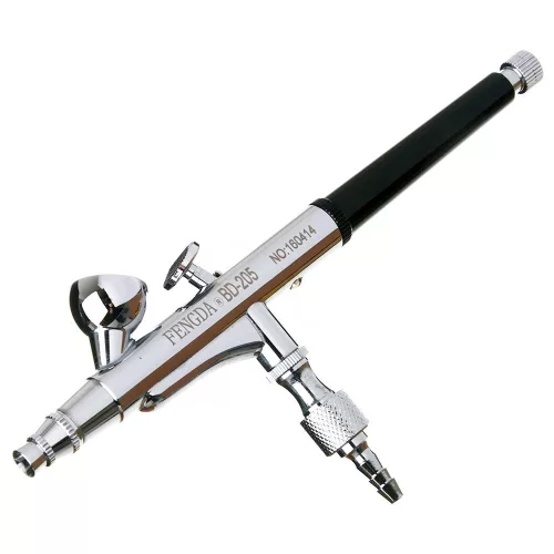 Aerograf profesional FENGDA BD-205, duză 0.2 mm, acțiune dublă