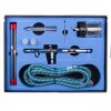 Aerograf FENGDA BD-182k cu Dublu Control și 3 Duze (0.3, 0.5, 0.8 mm)