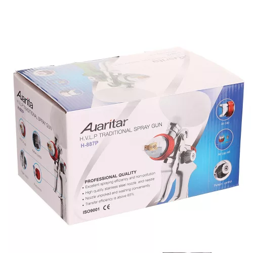 Pulverizator vopsea AUARITA H-887P HVLP, 1.3mm, 600ml