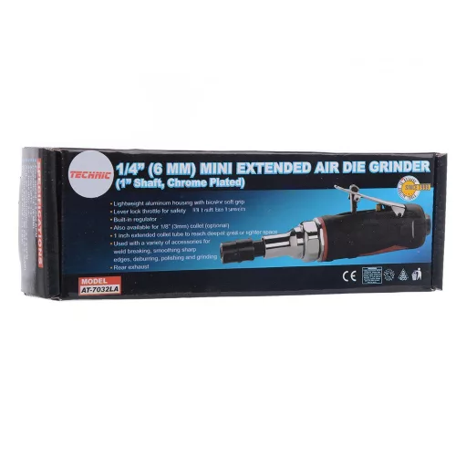 Polizor pneumatic drept Technic AT-7032la, 25000 RPM, prindere 6 mm