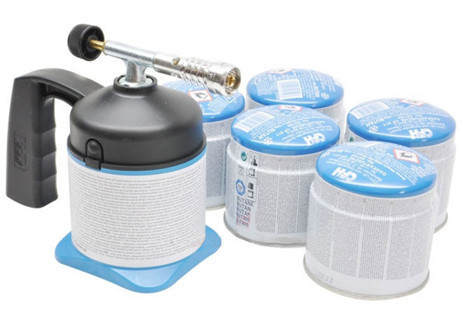 Pistol de lipit cu gaz LM1000, 5 rezerve CFH 52159