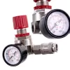 Regulator de Presiune Technic YQ-22 cu Manometru și Conector Rapid 1/4", 0-8 bari