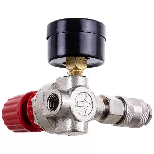 Regulator de Presiune Technic YQ-22 cu Manometru și Conector Rapid 1/4", 0-8 bari