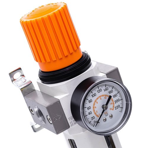 Filtru Aer Regulator Separator Dehidrator YQFR4000-04, 1/2", 5
R00m, Aluminiu