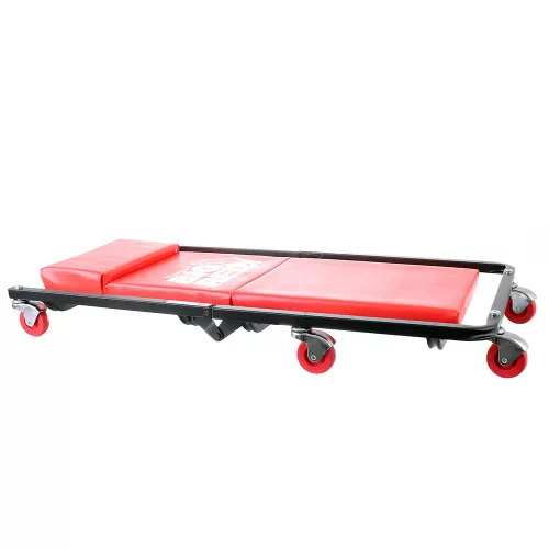 Pat de Atelier Pliabil, 90 cm, Cadru Oțel Robust